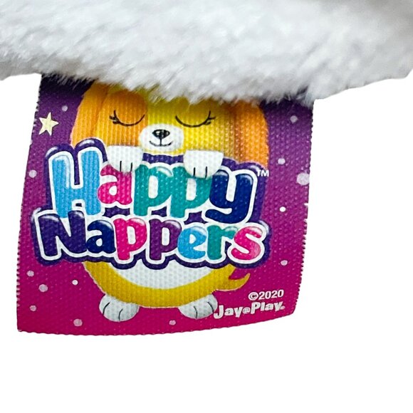 Happy Nappers Unicorn Sleepy Sack Medium — Rainbow Plush Toy Pillow - Picture 8 of 10